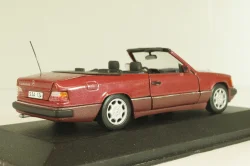Mercedes-Benz 320 CE-24 (A124) Cabriolet, maroon, 430003515, Minichamps 1:43