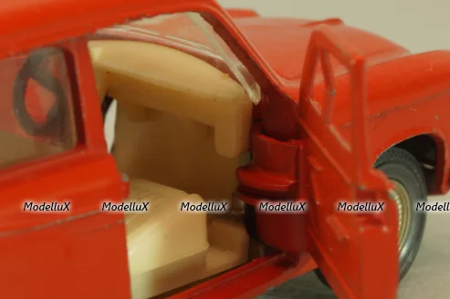 Москвич-403 А7, красный, Тантал/Радон 1:43