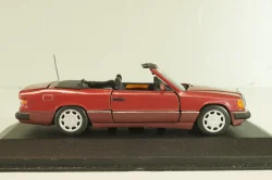 Mercedes-Benz 320 CE-24 (A124) Cabriolet, maroon, 430003515, Minichamps 1:43