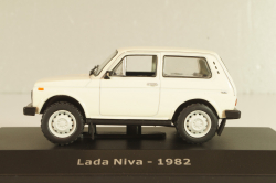 Ваз-2121 Нива 4x4 (Lada 1600) 1982, белый, Altaya 1:43 Уценка!