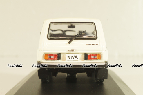 Ваз-2121 Нива 4x4 (Lada 1600) 1982, белый, Altaya 1:43
