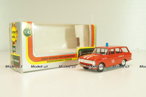 Москвич-426, пожарный, Сентябрь 2010г., Агат 1:43