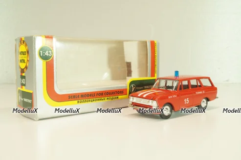 Москвич-426, пожарный, Сентябрь 2010г., Агат 1:43