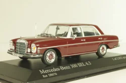 Mercedes-Benz 300 SEL 6.3 (W108) 1965, dark red, 430039102, Minichamps 1:43