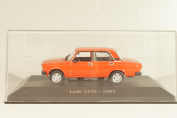 Ваз-2105 Жигули, Lada 1500, красный, Altaya 1:43 Уценка!
