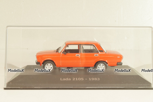 Ваз-2105 Жигули, Lada 1500, красный, Altaya 1:43 Уценка!