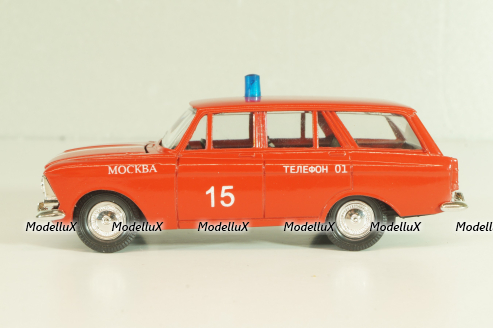 Москвич-426, пожарный, Сентябрь 2010г., Агат 1:43