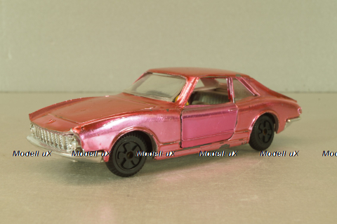 Ford Chia V280, хром, редкий, красная, Ремейк СССР 1:43