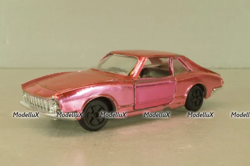 Ford Chia V280, хром, редкий, красная, Ремейк СССР 1:43