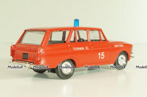 Москвич-426, пожарный, Сентябрь 2010г., Агат 1:43