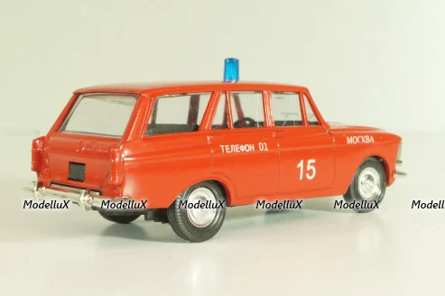Москвич-426, пожарный, Сентябрь 2010г., Агат 1:43
