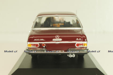 Mercedes-Benz 300 SEL 6.3 (W108) 1965, dark red, 430039102, Minichamps 1:43