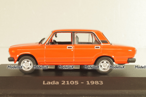 Ваз-2105 Жигули, Lada 1500, красный, Altaya 1:43 Уценка!
