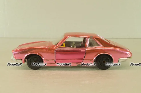 Ford Chia V280, хром, редкий, красная, Ремейк СССР 1:43