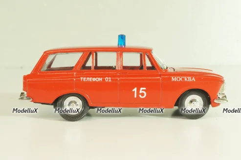 Москвич-426, пожарный, Сентябрь 2010г., Агат 1:43