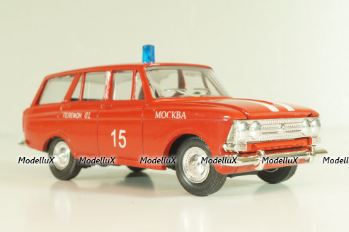 Москвич-426, пожарный, Сентябрь 2010г., Агат 1:43