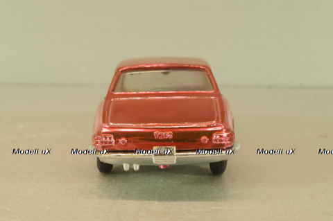 Ford Chia V280, хром, редкий, красная, Ремейк СССР 1:43