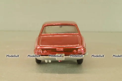 Ford Chia V280, хром, редкий, красная, Ремейк СССР 1:43
