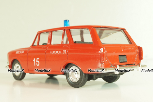 Москвич-426, пожарный, Сентябрь 2010г., Агат 1:43
