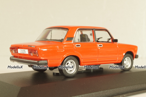 Ваз-2105 Жигули, Lada 1500, красный, Altaya 1:43 Уценка!