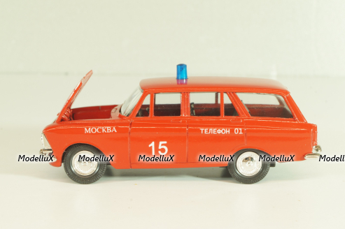Москвич-426, пожарный, Сентябрь 2010г., Агат 1:43