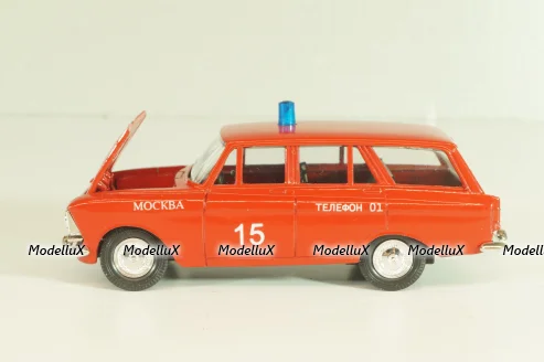 Москвич-426, пожарный, Сентябрь 2010г., Агат 1:43