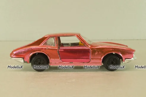 Ford Chia V280, хром, редкий, красная, Ремейк СССР 1:43