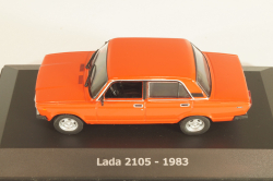 Ваз-2105 Жигули, Lada 1500, красный, Altaya 1:43 Уценка!