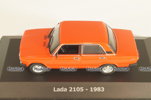 Ваз-2105 Жигули, Lada 1500, красный, Altaya 1:43 Уценка!