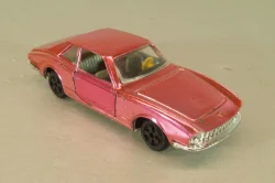 Ford Chia V280, хром, редкий, красная, Ремейк СССР 1:43