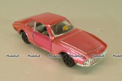 Ford Chia V280, хром, редкий, красная, Ремейк СССР 1:43