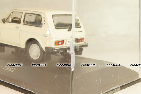 Ваз-2121 Нива 4x4 (Lada 1600) 1982, белый, Altaya 1:43 Уценка!