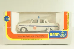 Москвич-408, милиция, Агат 1:43