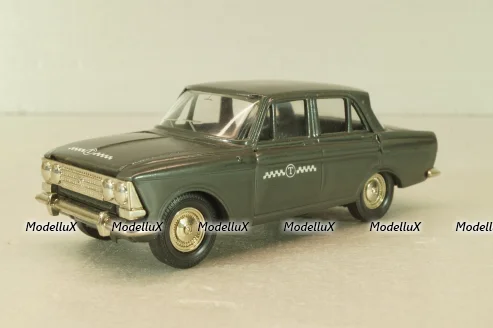 Москвич-412 Такси, серо-черный, Тантал/Радон 1:43
