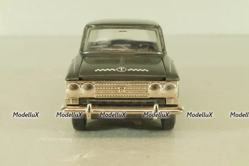 Москвич-412 Такси, серо-черный, Тантал/Радон 1:43