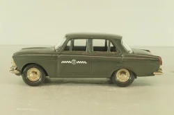 Москвич-412 Такси, серо-черный, Тантал/Радон 1:43