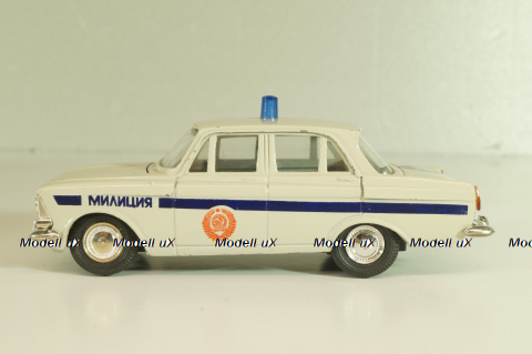 Москвич-408, милиция, Агат 1:43