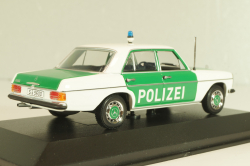 Mercedes-Benz 200 E (W115) Polizei 1968, green/white, 400034090, Minichamps 1:43