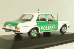 Mercedes-Benz 200 E (W115) Polizei 1968, green/white, 400034090, Minichamps 1:43