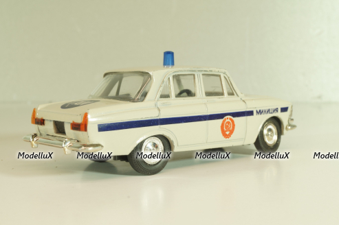 Москвич-408, милиция, Агат 1:43