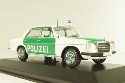 Mercedes-Benz 200 E (W115) Polizei 1968, green/white, 400034090, Minichamps 1:43