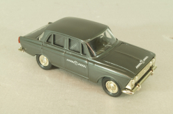 Москвич-412 Такси, серо-черный, Тантал/Радон 1:43