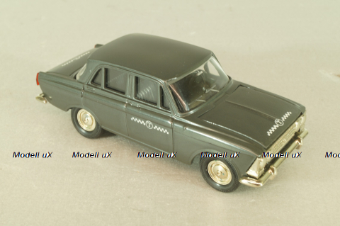 Москвич-412 Такси, серо-черный, Тантал/Радон 1:43