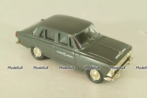 Москвич-412 Такси, серо-черный, Тантал/Радон 1:43