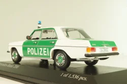 Mercedes-Benz 200 E (W115) Polizei 1968, green/white, 400034090, Minichamps 1:43