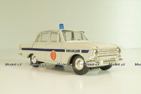 Москвич-408, милиция, Агат 1:43