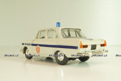 Москвич-408, милиция, Агат 1:43