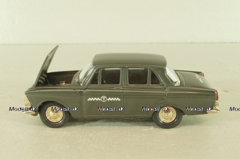 Москвич-412 Такси, серо-черный, Тантал/Радон 1:43