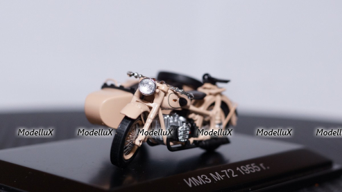 Мотоцикл ИМЗ М-72М 1955 г., 307206, DiP Models 1:43
