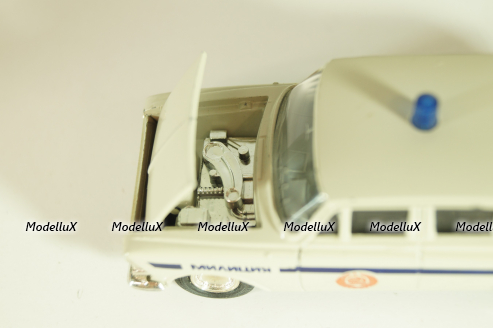 Москвич-408, милиция, Агат 1:43
